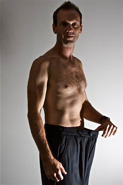 Homem ex-sedentário após perder peso. (rich115/flickr)